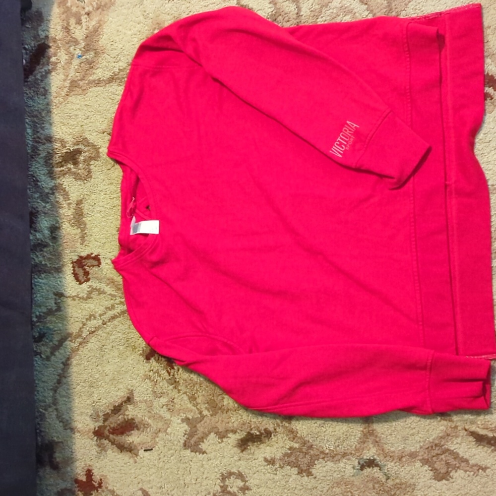 Victoria Sport  keyhole open back sweatshirt